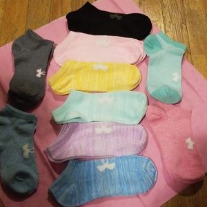 10 pair of Under Armour womens socks new bundle